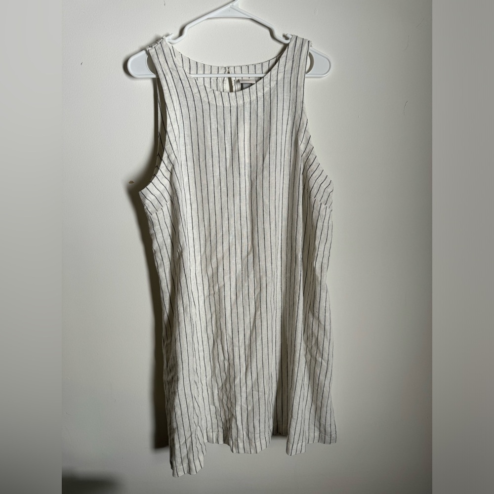 Striped Sleeveless Dress